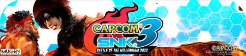 A couple years back I was doing design work for a MUGEN team to make Capcom vs SNK 3, and have it no