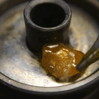 madadabs:  Another chunk of the sugar wax Lemon Diesel 