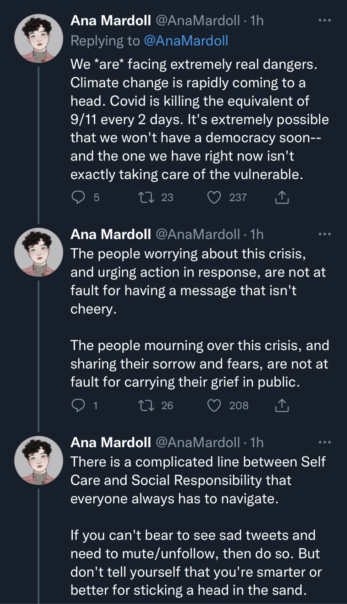 whatbigotspost:Sorry not sorry for the long post. This thread just spoke to my soul today on Twitter. Definitely needed to feel less alone in this stuff as I continue to pretend I’m holding it all together. 