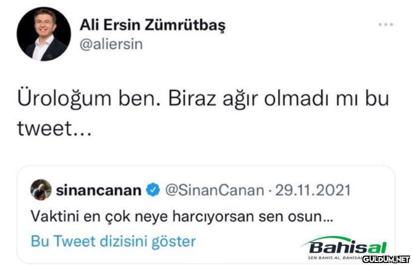 Ali Ersin Zümrütbaş...