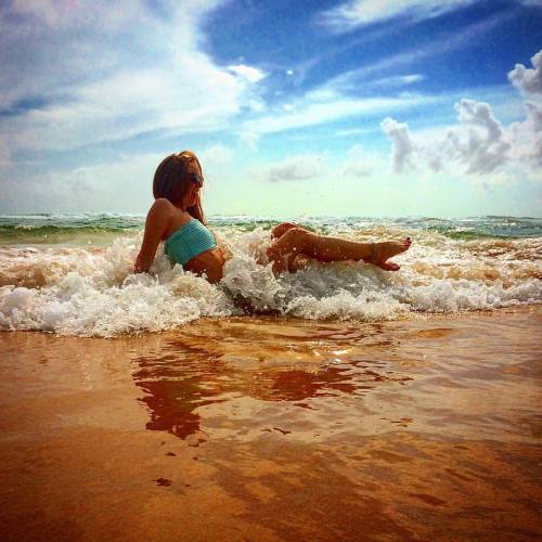 #beach #sun #nature #water #girl #s4s #ocean #lake #instagood #photooftheday #beautiful #sky #clouds
