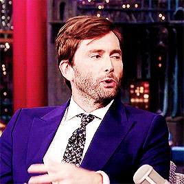 sunsetcurveofficial:  David Tennant being adorable on the Late Night Show with David Letterman. (29.10.2014) 