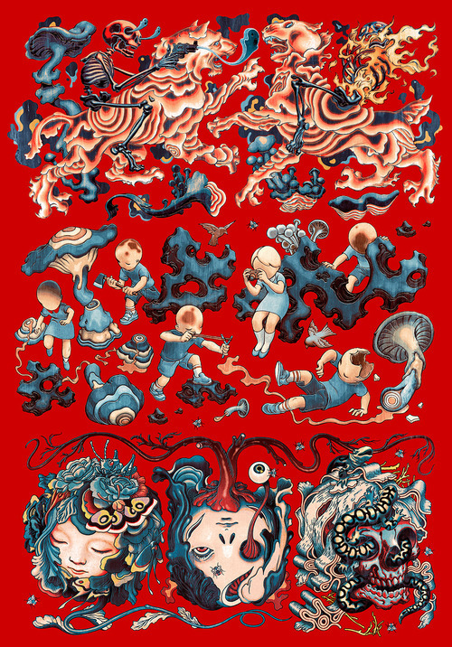 cross-connect:  The Extraordinary Talented James Jean Website Posted by Andrew 