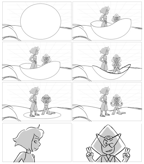 In honor of Steven Universe Future premiering tomorrow night, here’s a sample of some boards I