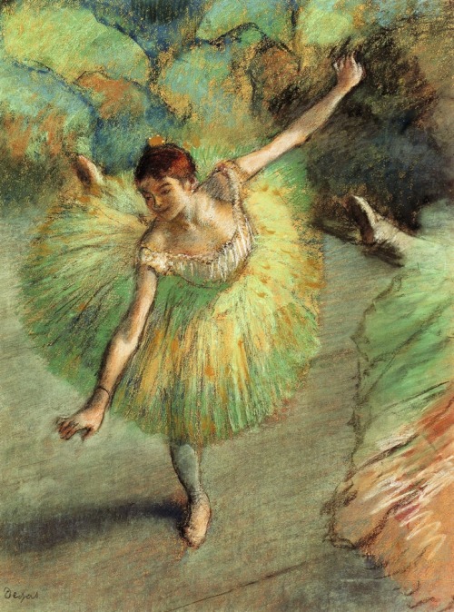 plathian:  The Degas Dancers What is so extraordinary about Degas is his ability to deconstruct the beauty of dance to its core. Among his pieces that capture motion and grace, there are those which highlight the inevitable aching that comes along with