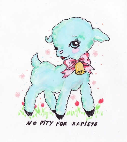 No pity for rapists in my shop in various forms