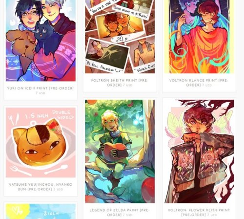 I’ve Restocked My Store!I just restocked a bunch of items and have some new stuff including preorder