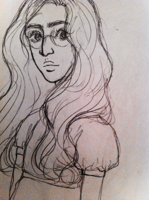 giorn0:  ahh yes the classic “shitty unfinished sketch of a person facing the left, with a neutral expression”