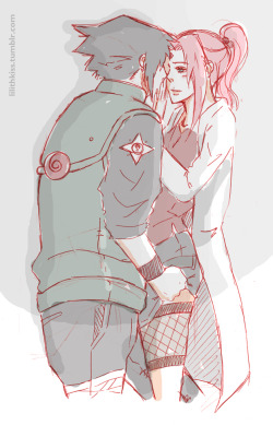 lilithkiss: SS  - Post canon Doodle, Doctor, doctor please - Doctor Please~Sorry Captain, can’t right now, I’ll make it up to you later~~ 