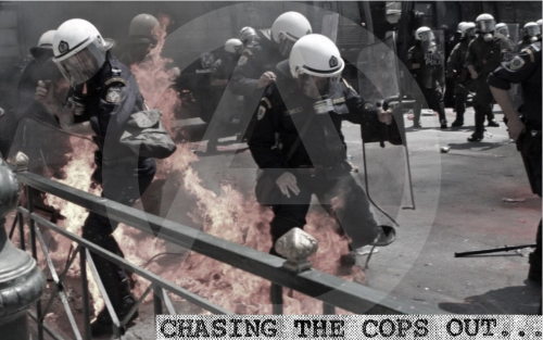 ancom-cow-mommy:solarpunkwobbly:WHAT DO WE DO WHEN THE COPS FUCK OFF?(Class War Reprint From Issue 1