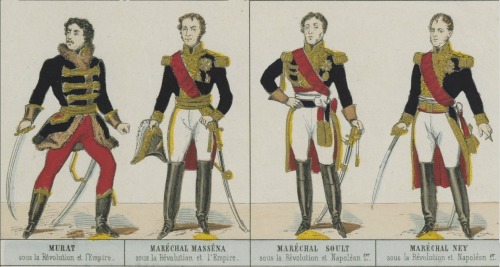 Great French military heroes of the 18th and 19th centuries