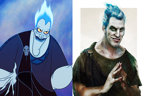 mahaliciously:  spooky-pens:  mickeyandcompany:  Real Life Disney Villains, by Jirka