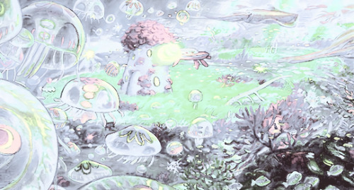 nichigou:  Ponyo End Credits 