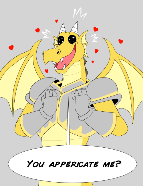 A Little Doodle I Made For Appericate A Dragon Day Yesterday Featuring My Knightly Draggo Drake, Look