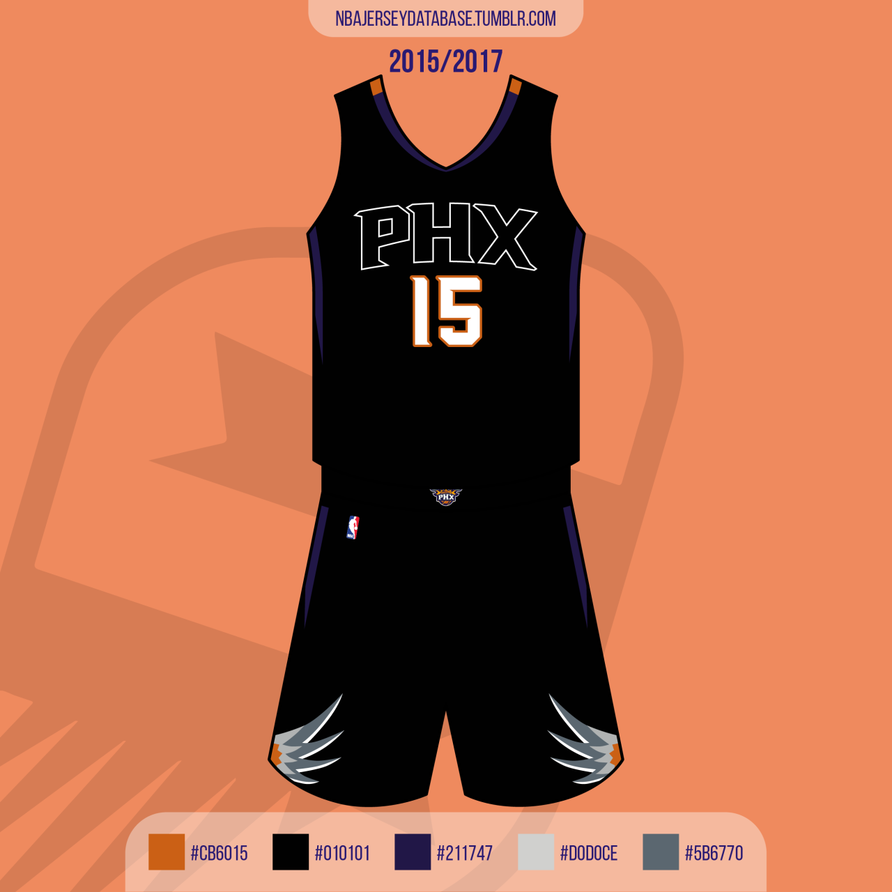 Phoenix Suns alternative uniforms arriving September 15, 2017