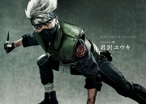 aokinsight:Other visualize for Naruto Musical Live ActionKimisawa Yuki as Hatake Kakashi Ichinose Hi