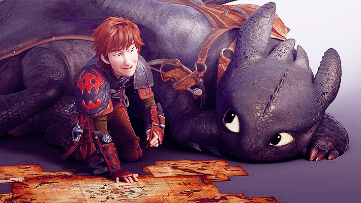 atimelordswife:  Hiccup and Toothless: The Colors of Life