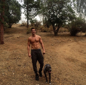 genesis950:  Hot guys & Dogs   Studs & dogs