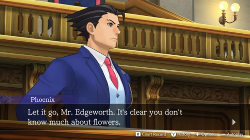 Guys I Think Someone Might Want Edgeworth To Him Flowers