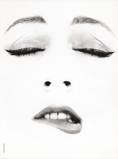 hotparade:  Richard Avedon, Dovima, close up , 1956