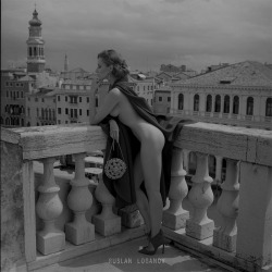 ruslanlobanov:  above the cityfrom the project Nudes in the CityVenice. august 2014limited edition print 100x100edition of 15 copies