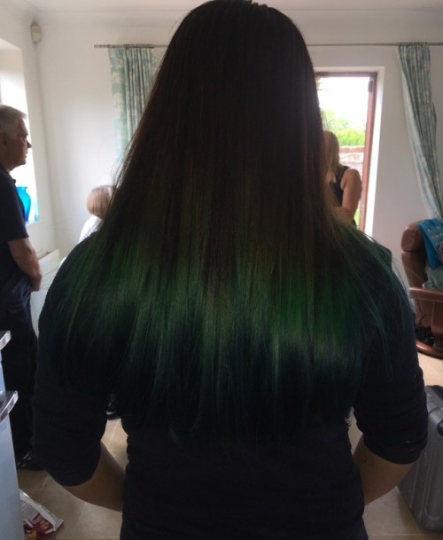 Ayy Ya Girl Finally Did The Mermaid Hair.