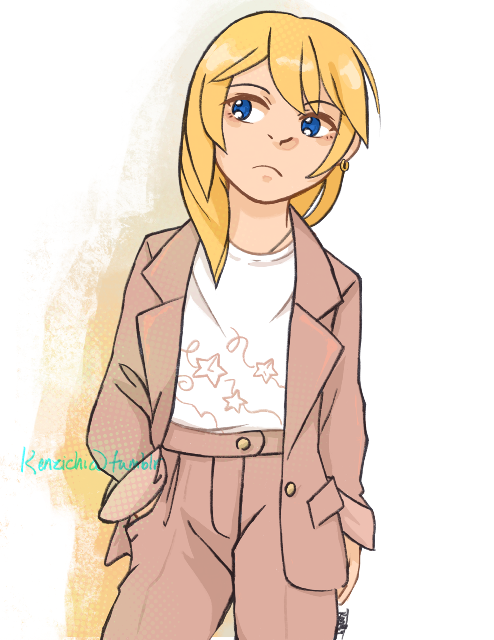 kenzichi:  Naminé in this cosmocorner 💖 Coloring process here. It’s been forever