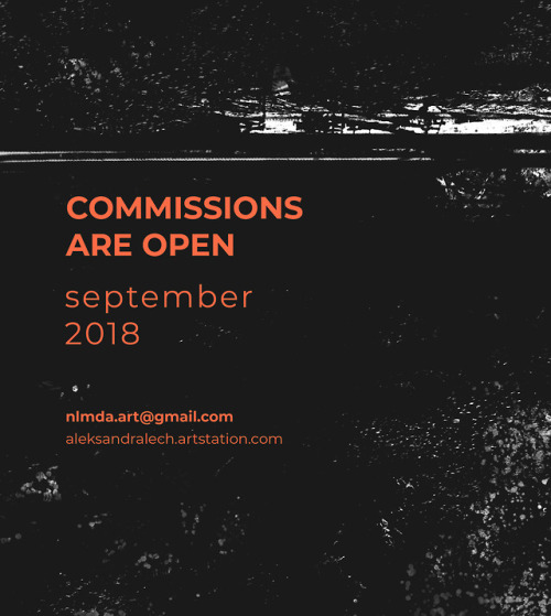 It&rsquo;s time to open up my commissions again :)Need something artsy? Hire me! [nlmda.art@gmai