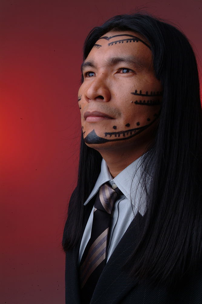 imperialbutterfly:Fidélis Baniwa, brazilian indigenous actor