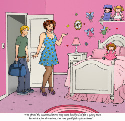 Favouritehumiliationcaptions: Carolus666: Yes, I Have A Daughter’s Room; But I