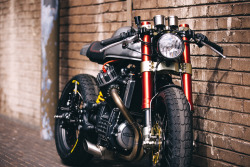 northernrooster:  Sacha Lakic’s Honda CX500 Cafe Racer