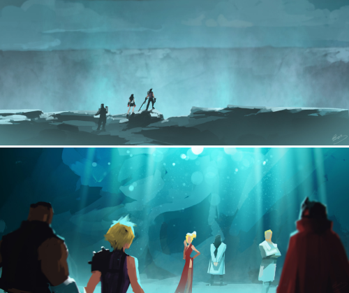 knightofleo: Lap Pun Cheung | Final Fantasy VIIposter, part 1, part 2, part 3, part 4, part 5, part 