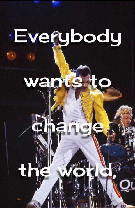 Endless List of Queen Edits: Freddie Mercury // Na Na Na (My Chemical Romance)“I’ve lived, I really 