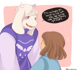 mellysketches:  I hope on the surface Frisk