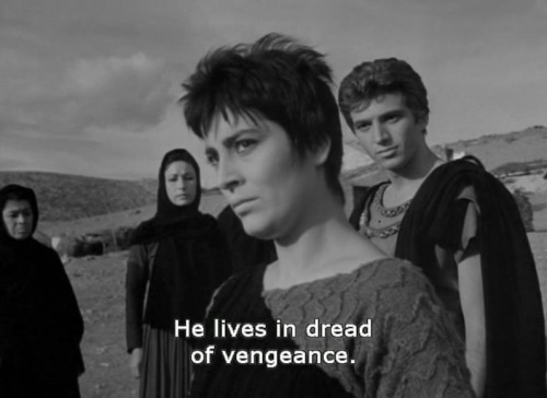 mythologyofthepoetandthemuse: Greek Tragedy.Electra (Ηλέκτρα) film by Michael Cacoyannis, 1962.~ Cly