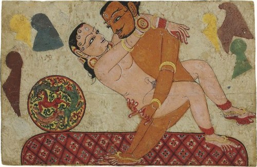 Erotic Illustrations from Kamasutra Manuscript17th CenturyNepal