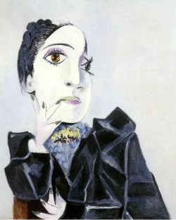 mybluewindow:  Pablo Picasso - “Buste de Dora Maar 1”. 1936 