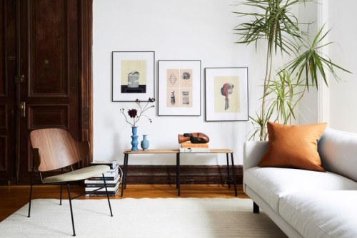 The beautiful Brooklyn home of Tariq Dixon, co-founder and CEO of TRNK | Photo by Nicole FranzenFoll