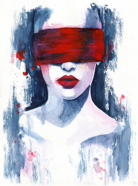 artagainstsociety:  Sexy Watercolor Paintings by Cora-Tiana  