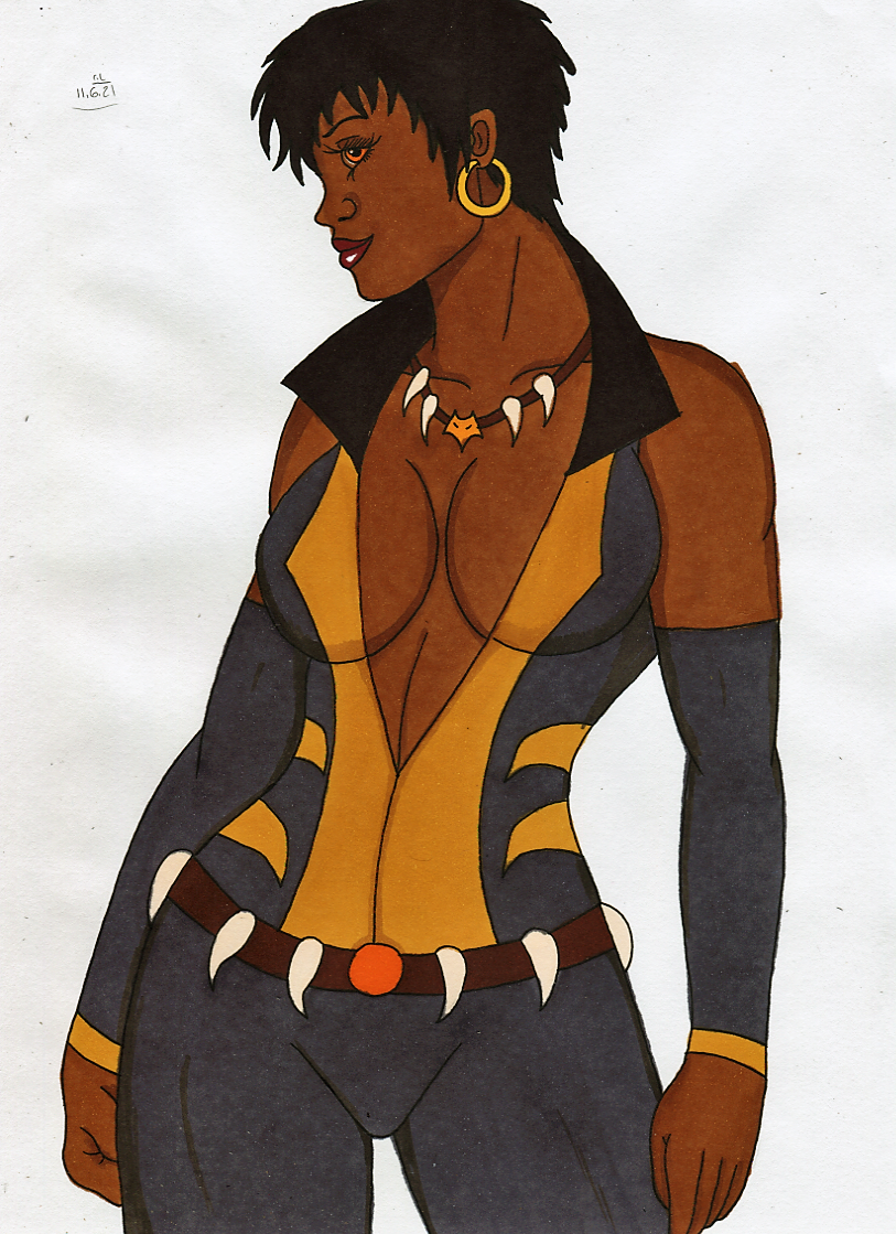 Dc New 53 — Vixen doodle