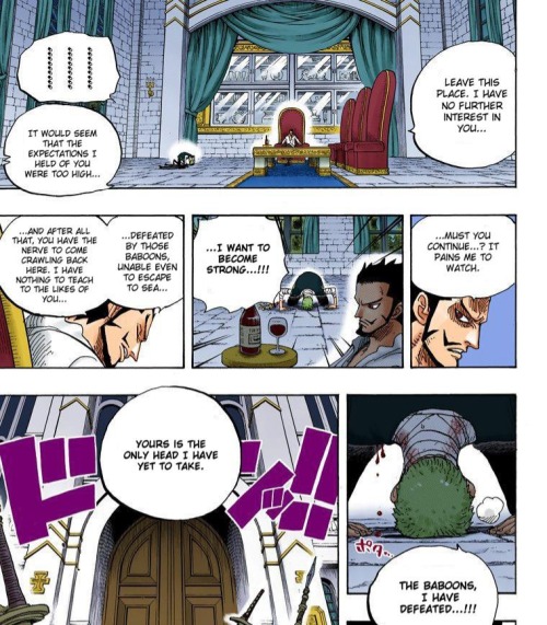 Ok But The Way Luffy And Zoro Are The Only Two Strawhats Who Were Sent To One Of The Seven Warlords Of