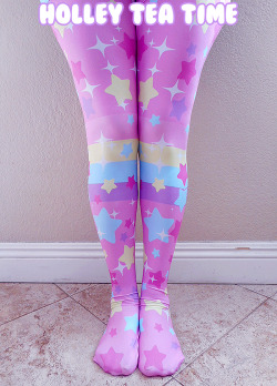 holleyteatime:    ✨ New tights just got added to my shop ✨ Check them out   (づ｡◠‿◠｡)*:･ﾟ✧     ☆ Tights ☆   💖    http://holleyteatime.storenvy.com/  