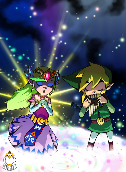 dodongodislikessmoke:The Legend of Zelda Spirit Tracks - The Duet by Lirhya