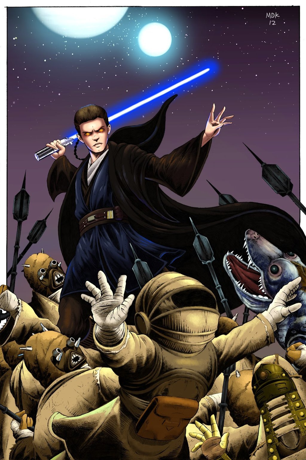 alwaysstarwars:  Kickass art by Mike Kim