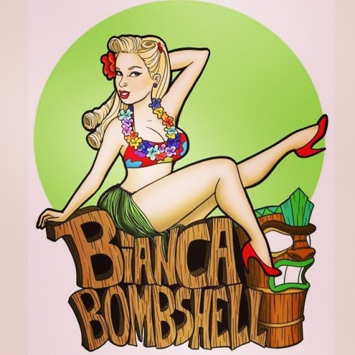 XXX official-biancabombshell:  Tiki Time with photo
