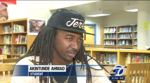 thoughtsofablackgirl: CONGRATS. Akintunde Ahmad Has A 5.0 GPA, 2100 SAT Score &amp; Acceptance T