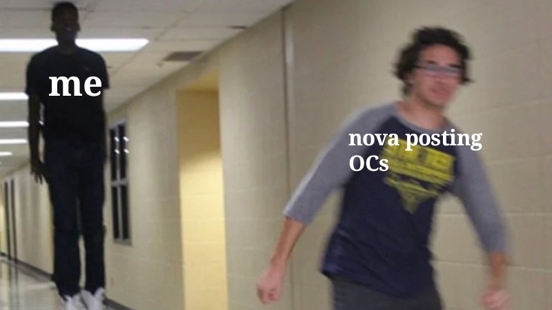 jaciopara:  novallion:  You ever accidentally create OCs and an entire cohesive book’s