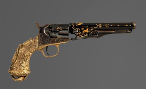 peashooter85: Colt Model 1862 Police revolver presented from Abraham Lincoln to the governor of Adri