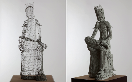 myampgoesto11: Paper sculptures by Ho Yoon Shin