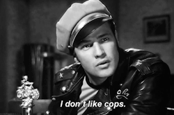  Marlon Brando in The Wild One (1953) 